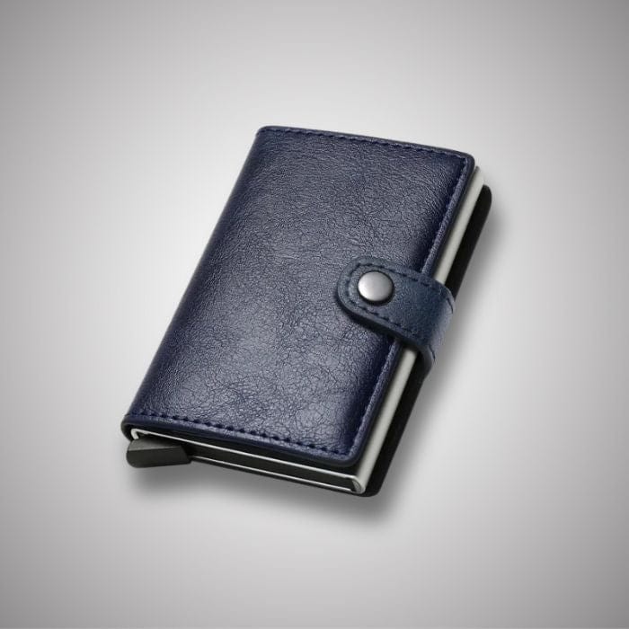Porte Carte Bancaire Automatique Bleu
