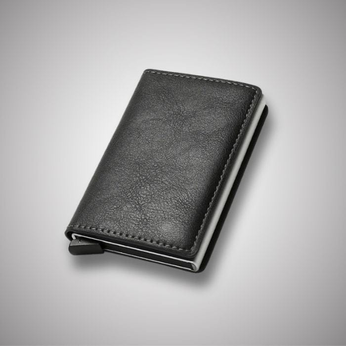 Porte Carte de Crédit Automatique Gris