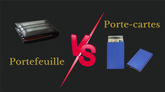 porte carte vs portefeuille